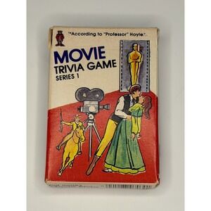 Hoyle Movie Trivia Game Series 1 Movies Theme 1984 Vintage Card Game